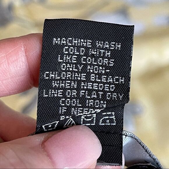 Express Sateen Wrap Top, Tan, Size 1/2 - Picture 5 of 9